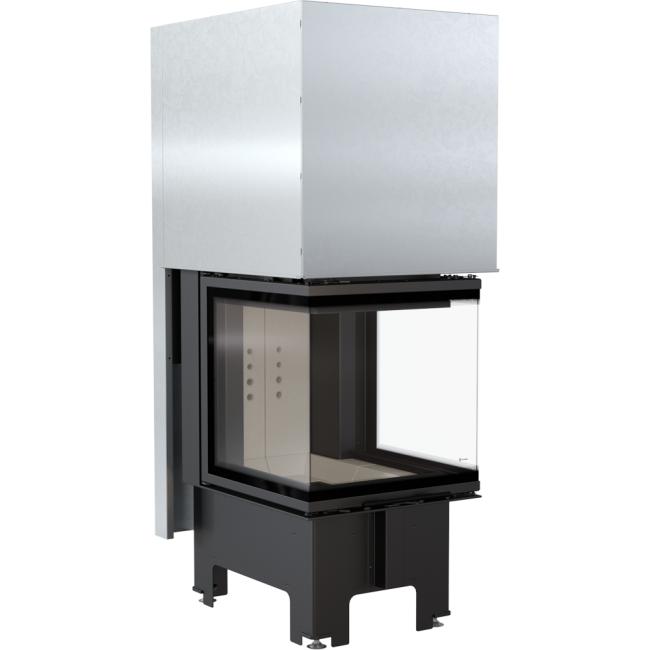 Умный стальной камин KRATKI NBC 500/500 8 кВт Ø 200 Подъемный MSK