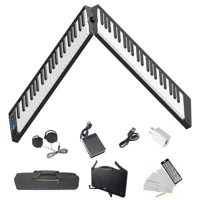 Longeye FOLD Electronic 88 складная цифровая MIDI музыка 128 двойная японская инструкция специальная наклейка черное пианино, клавиши, пианино, совместимо,