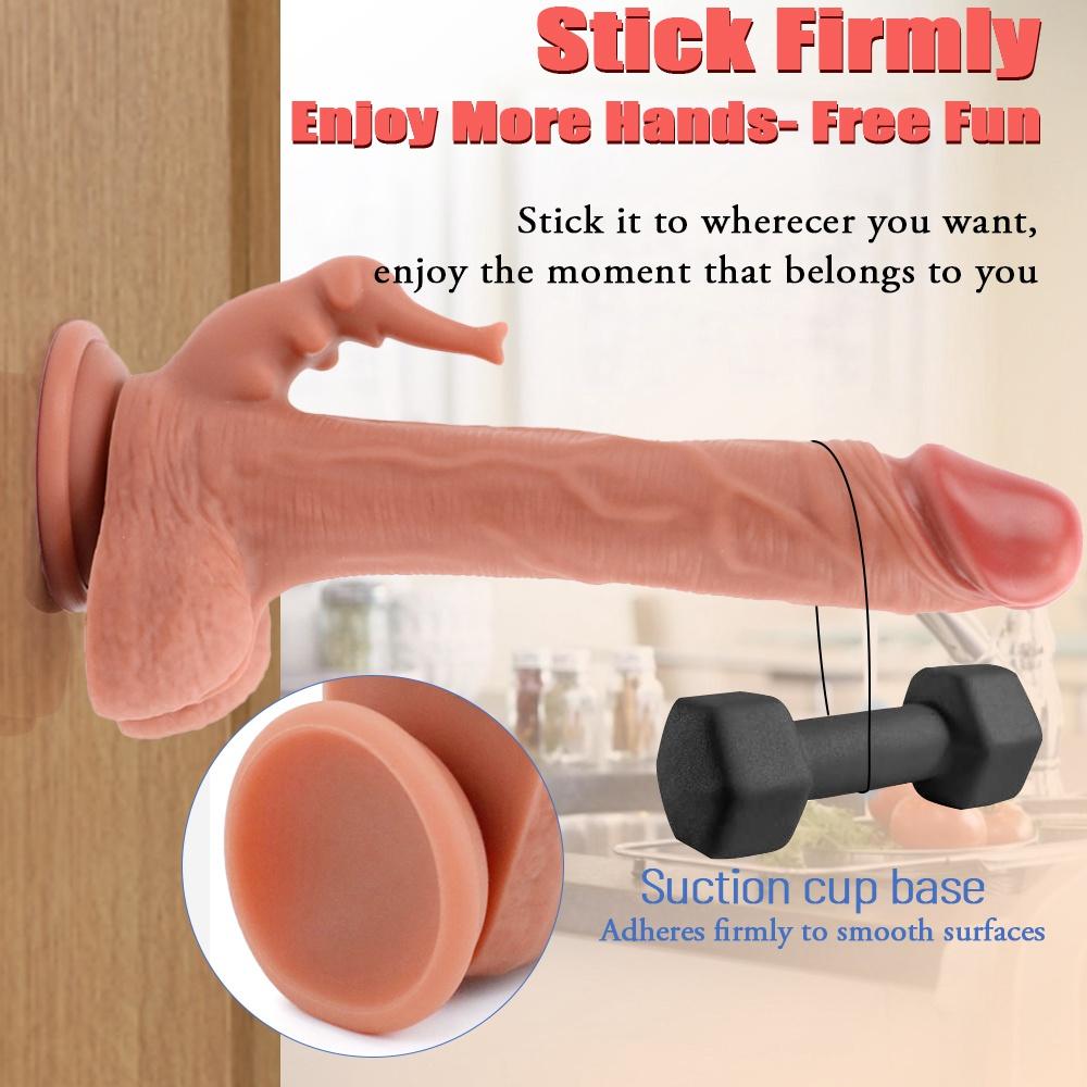 Реалистичный фаллоимитатор с подогревом, вибратор, беспроводной пульт дистанционного управления, силиконовый супер большой пенис, фаллоимитаторы, секс-игрушки для женщин, взрослых, магазин