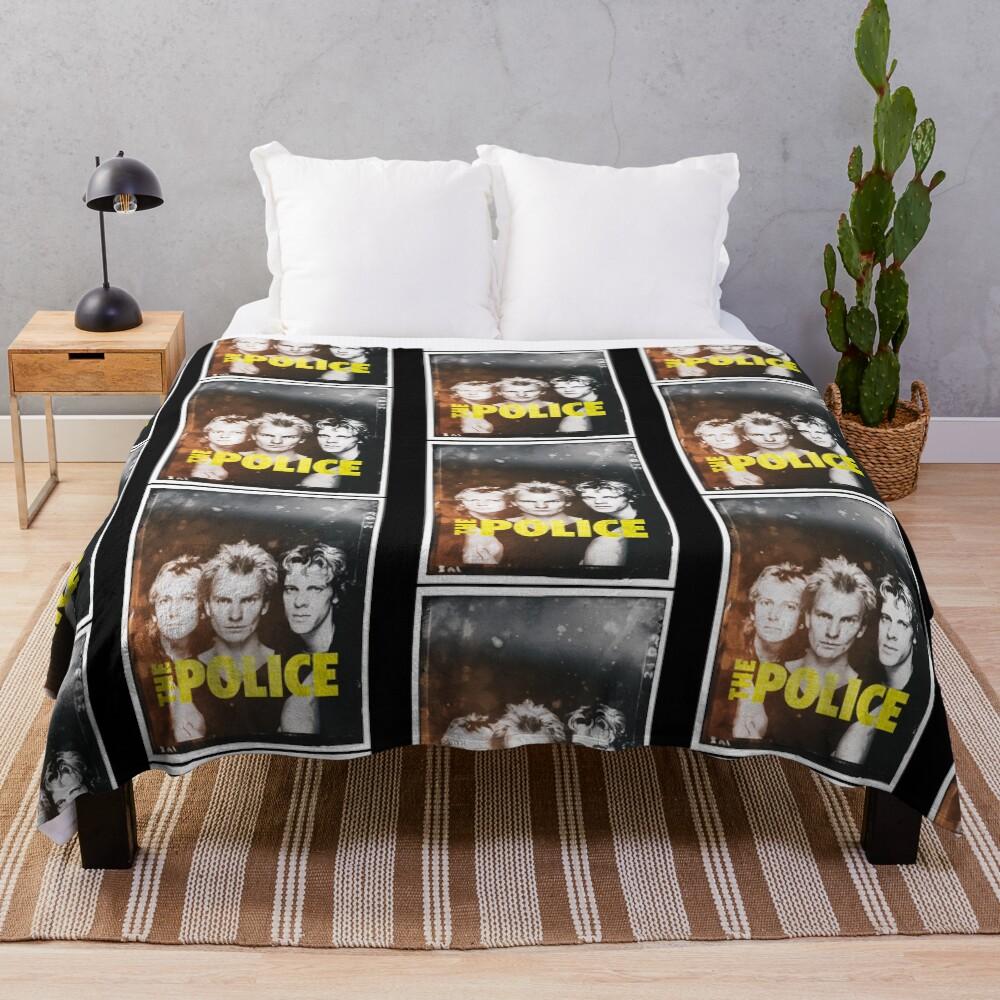 The Polices Band Throw Blanket