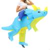 Halloween Inflatable Dinosaur Riding On Costume