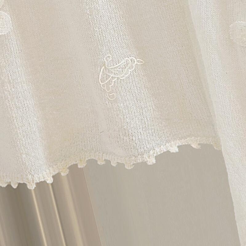 Женский однотонный трикотажный свитер Sybirs с длинным рукавом и круглым вырезом