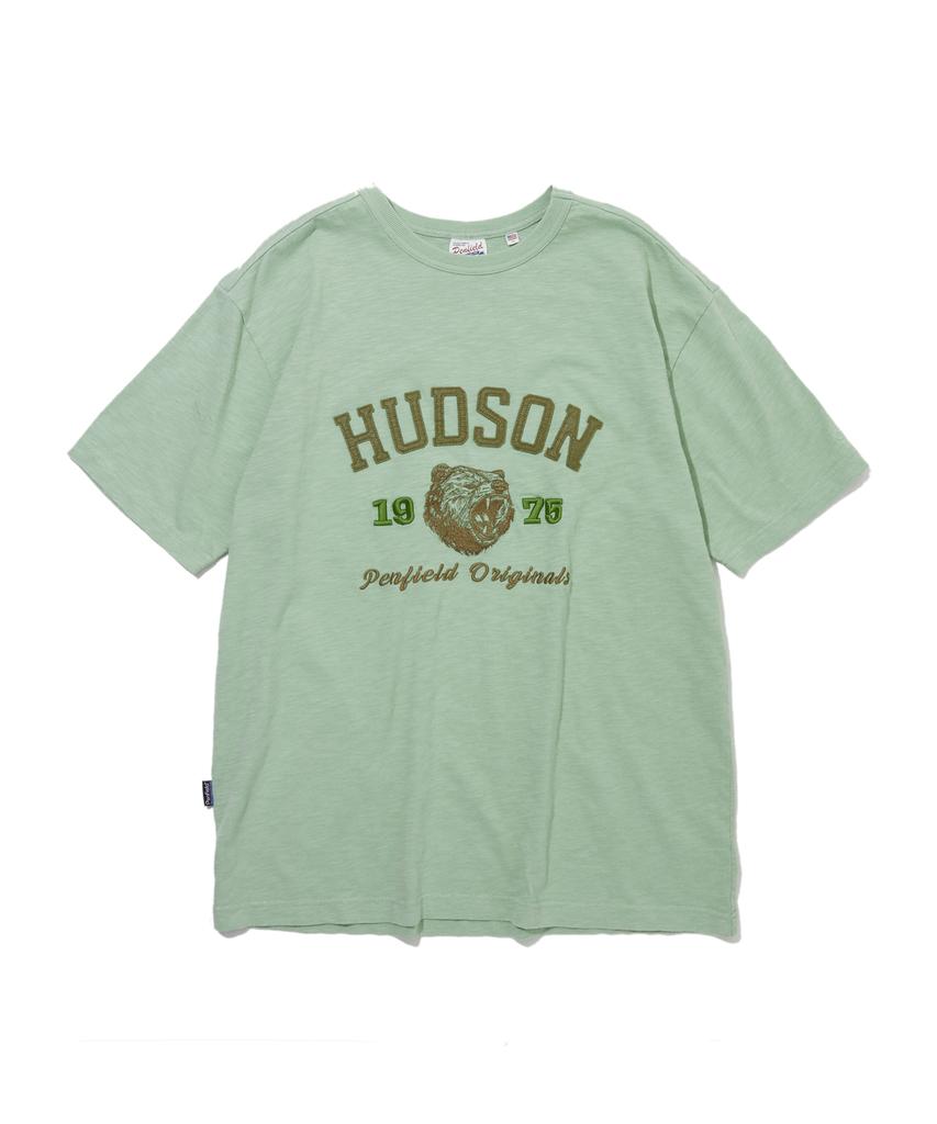 PENFIELD Футболка с аппликацией Hudson Светло-зеленая_Fs2Kt79U