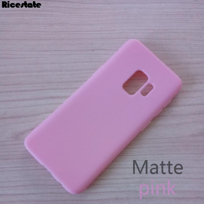Ultra Thin Matte TPU Case For Samsung Galaxy S7 Edge S8 S9 S10 Plus Note 8 9 Cases J4 J6 J8 A6 A8 Plus 2018 Silicone Soft Case