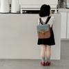Youthful Stylish And Pu Material Wave Pattern Backpack Ideal For Boys And Girls
