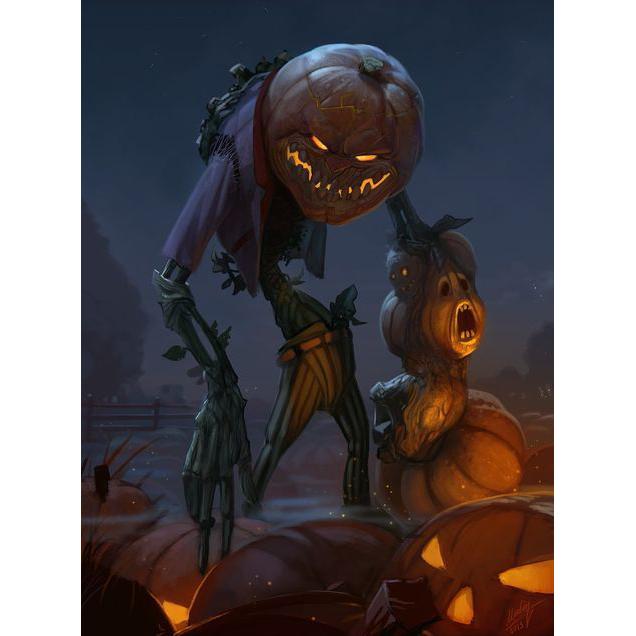 5d Алмазная картина Тыква Алмазная вышивка Животные Стразы ручной работы Домашний декор Подарок на День всех святых Рукоделие Вышивка крестом