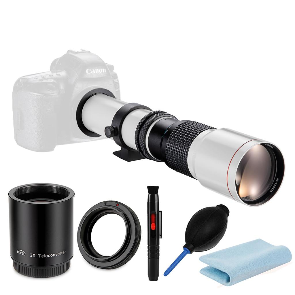 JINTU 500mm 1000mm Manual Super Telephoto Lens A7r A7s A7 A6500 A6300 A6000 A5100 A5000 A3000 3N Other Digital Mirrorless Cameras / F/8 NEX-7 NEX-6