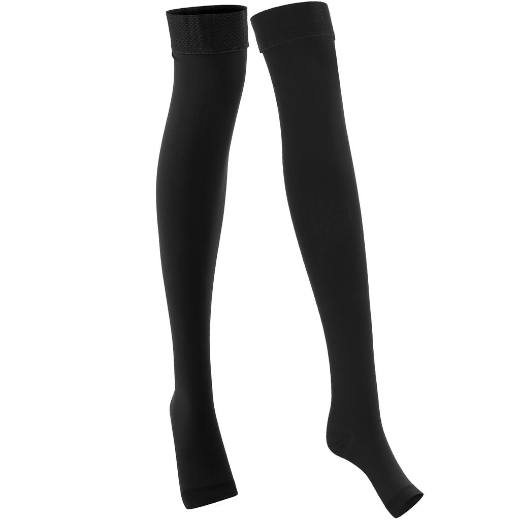 1 пара носков до бедра класса 2, компрессионные чулки, эластичный поддерживающий шланг