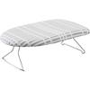 Nordic-style Lightweight Steel Mesh Ironing Board, Checkered Gray, Approx. W60 X D36 X H19cm, Lightweight Construction, Easy To Carry, Item N