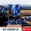 Прозрачный ТПУ для LEXUS LX 2024 2025 Автомобильная Центральная Консоль Медиа Панель Приборов Навигация Защита от Царапин Пленка для Интерьера