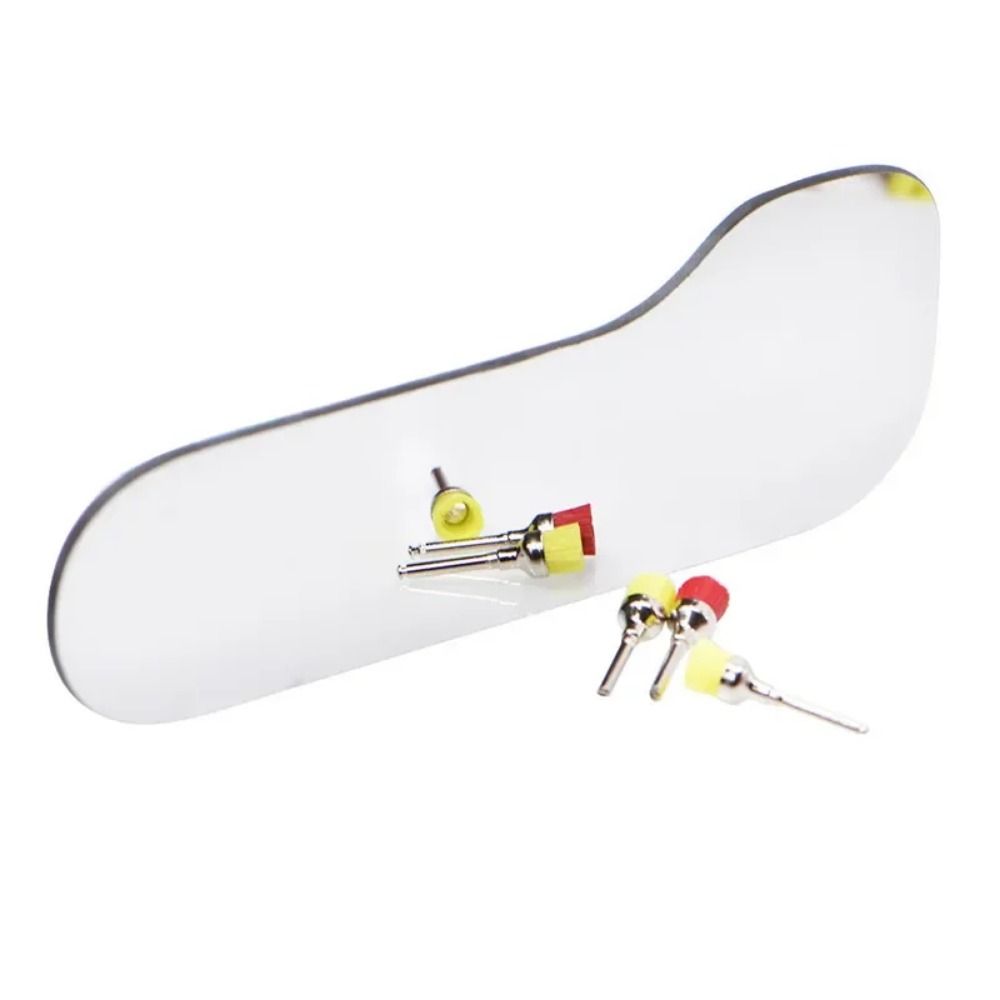 5 шт./набор Стеклянный внутриротовой стоматологический рефлектор Двустороннее зеркало Внутриротовой рефлектор Стоматология