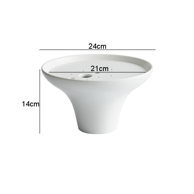 Ceramics Sashimi Sushi Plate Dinner Dish Tableware Cooking Plate Dry Ice Tray Household Restaurant Fruit Pastries Dessert Trays