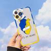 Ukraine Flag Pattern Phone Case for iPhone 11 12 13 Mini Pro Max 14 Pro Max Case Shell