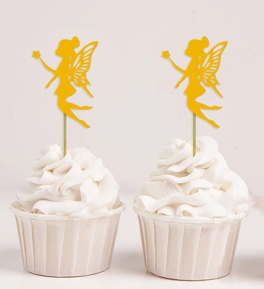 Дарлинг Сувенир| Ботворезы для кексов с ангелами| Десертные украшения для вечеринки по случаю дня рождения девочки - упаковка