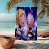 Ultra-Soft Beach Towel with Maya the Bee Theme,Ideal for Pool - Camping, Diving - Perfect Travel Essential, Vibrant Beach Towel.
