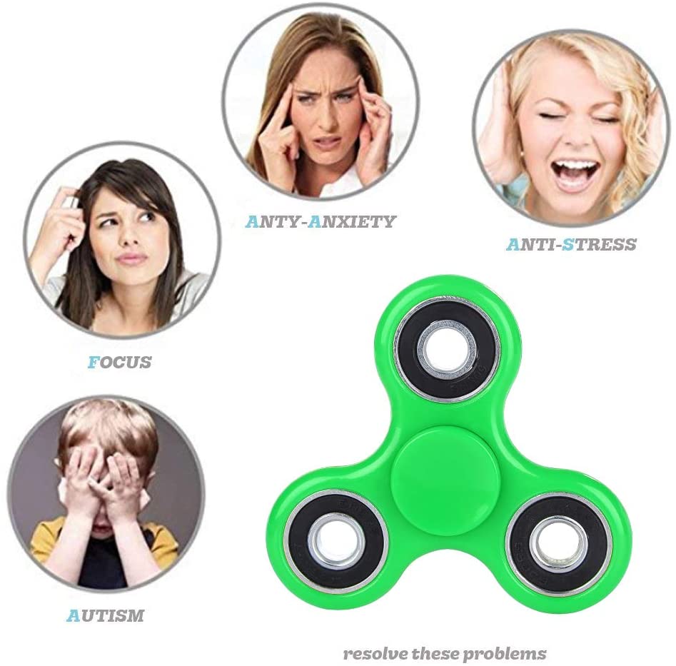 Fidget Spinner EDC Spinner For Autism ADHD Anti Stress Tri-Spinner High Quality Funny Toys