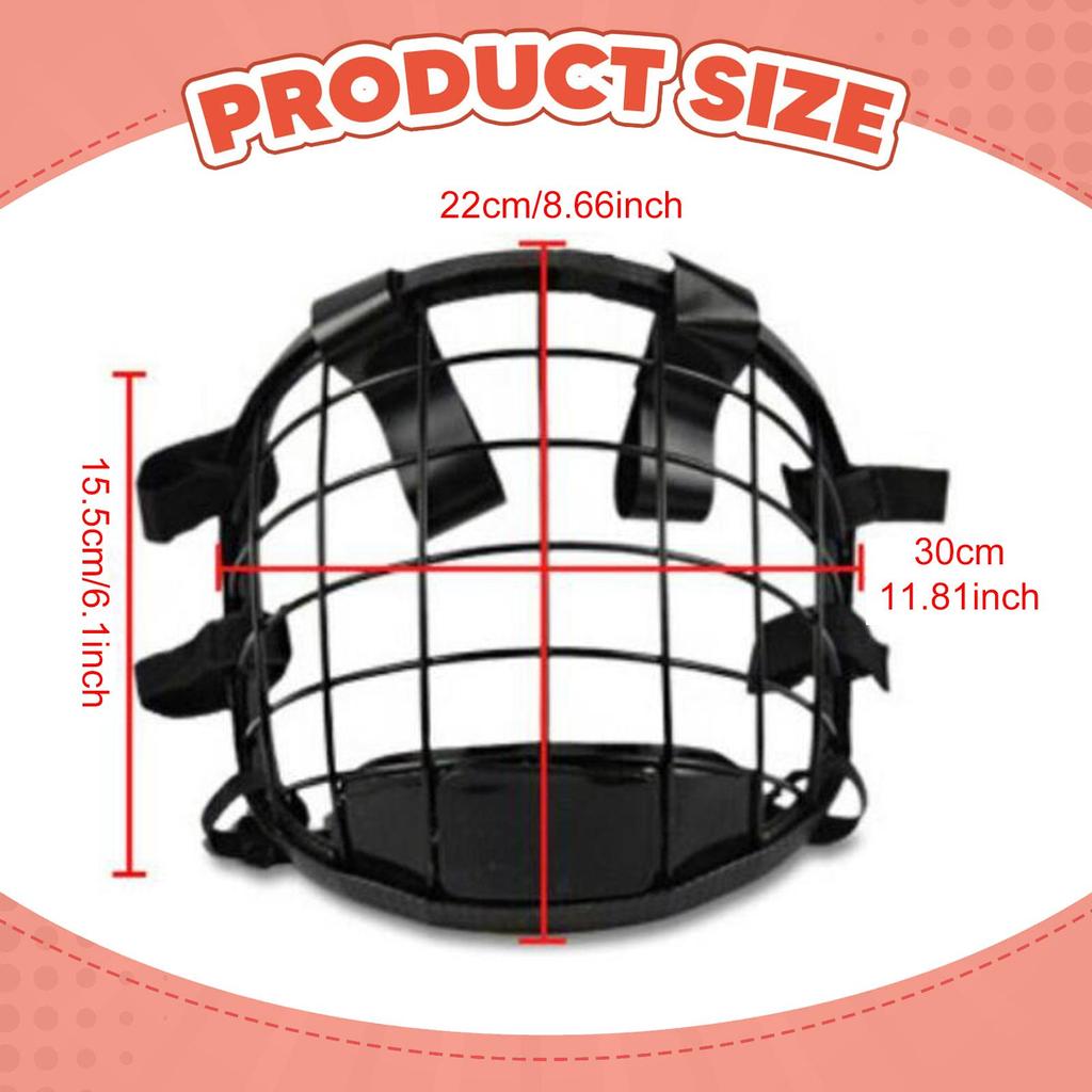 Kids Taekwondo Face Guard Metal Protective Helmet Cage Training Equipment for Karate Combat Sports