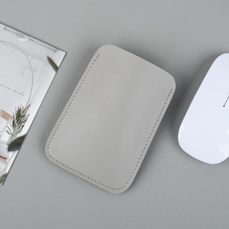 1 шт. Сумка для хранения беспроводной мыши Подходит для Magic Mouse2 Защитный чехол-конверт из ПУ кожи Чехол против царапин