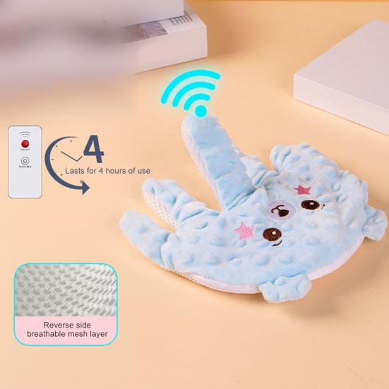 Соска-пустышка Ладошка Мягкая успокаивающая ладошка с нежным поглаживанием Пульт дистанционного управления Мягкая игрушка для успокоения младенцев Помощь для сна для новорожденных Девочек Мальчиков