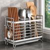 Wall-Mounted Kitchen Chopstick Drainer Rack
