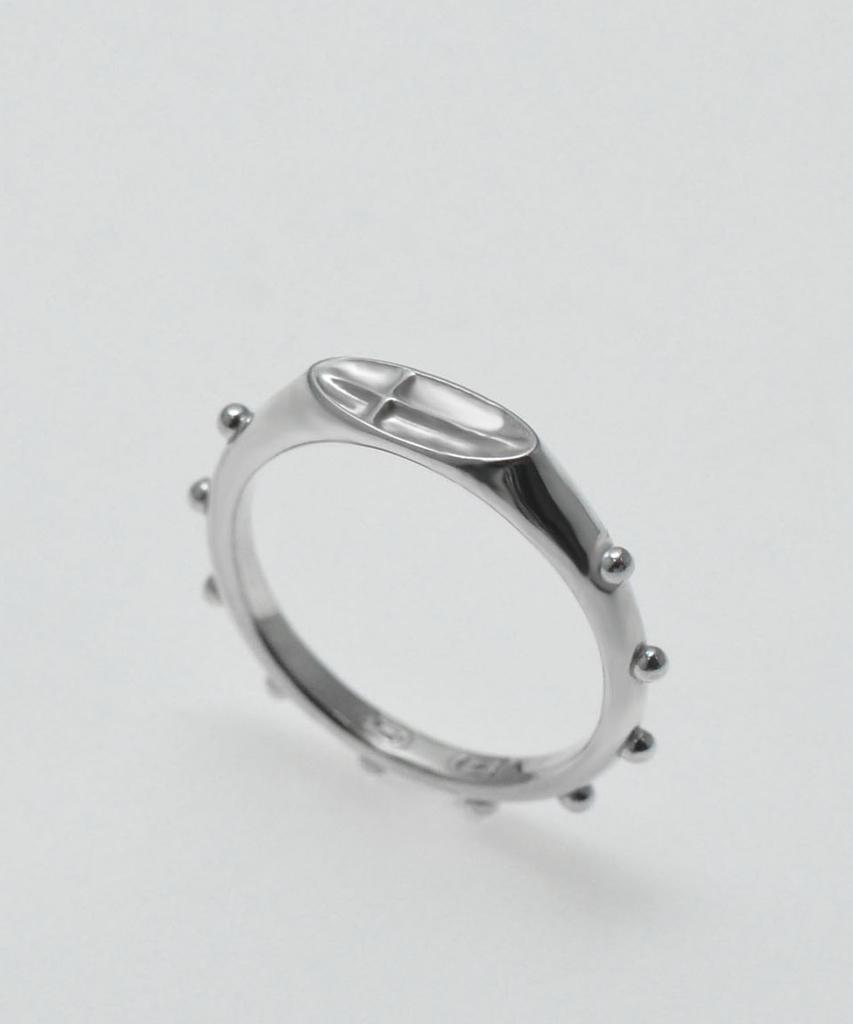 Серебряное кольцо-розарий Vivus Classic Oval