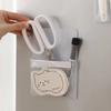 Transparent Magnetic Storage Pouch Refrigerator Side Door Shelf  For Refrigerator Microwave Kitchen