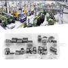 30Pcs M8/10/12 Helicoil Inserts Practical High Strength Stainless Steel Thread Repair Insert Kit for Screw Connection