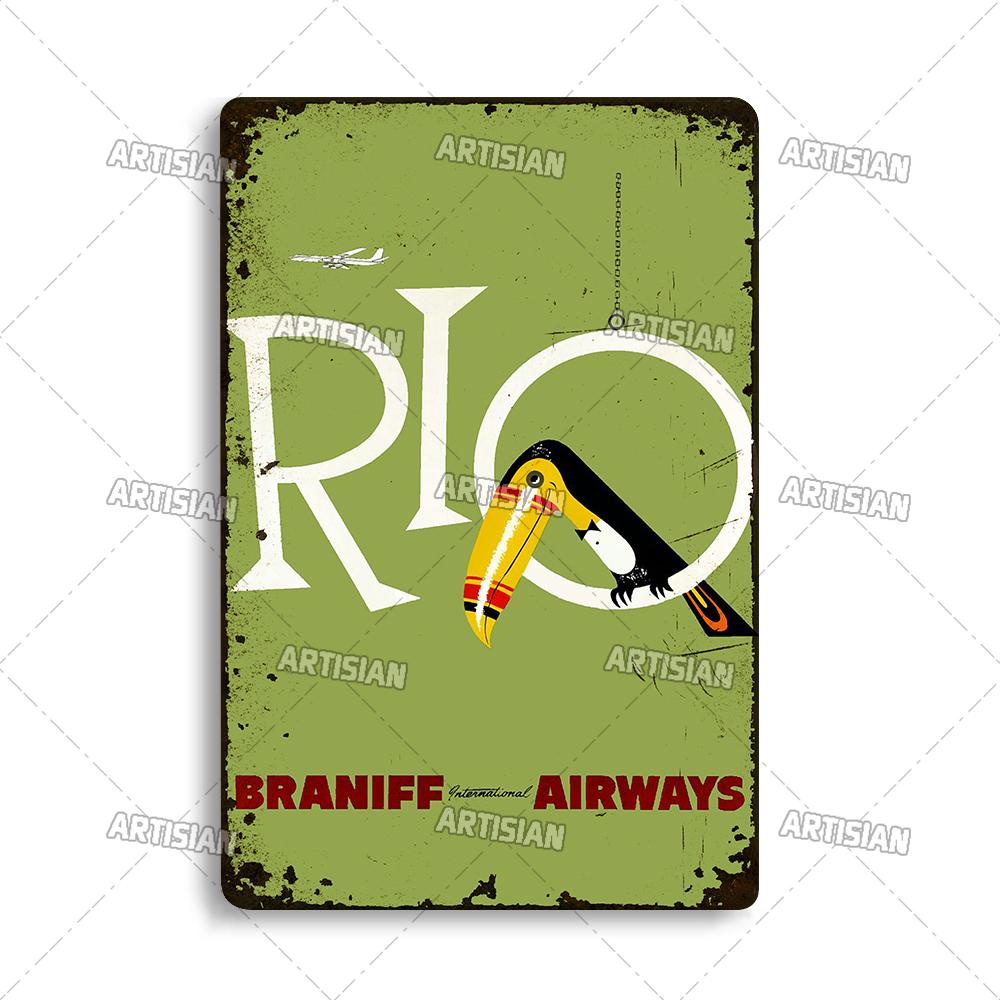 Ностальгический бразильский металлический постер винтажная дорожная металлическая жестяная вывеска декоративная тарелка домашний бар студия настенный декор металлическая табличка