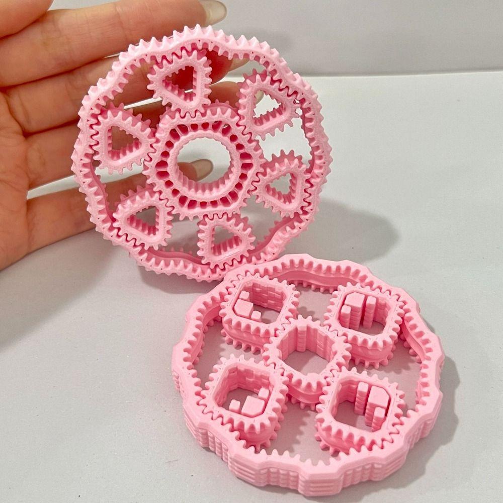 Sensory Hand Spinner 3D Printed Gear Fingertip Toy Fidget Gear Spin Toy Children's Gifts