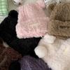 Подарки Корейский стиль Плюшевая шапка-медведь Ветрозащитные Мягкие плюшевые шапки-пуловер Сохраняют тепло Утолщенная шапка с защитой ушей Осень и Зима