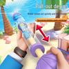 Мультяшный водяной пистолет с фейерверком: Вытягивающаяся игрушка для детских пляжных и уличных игр с водой