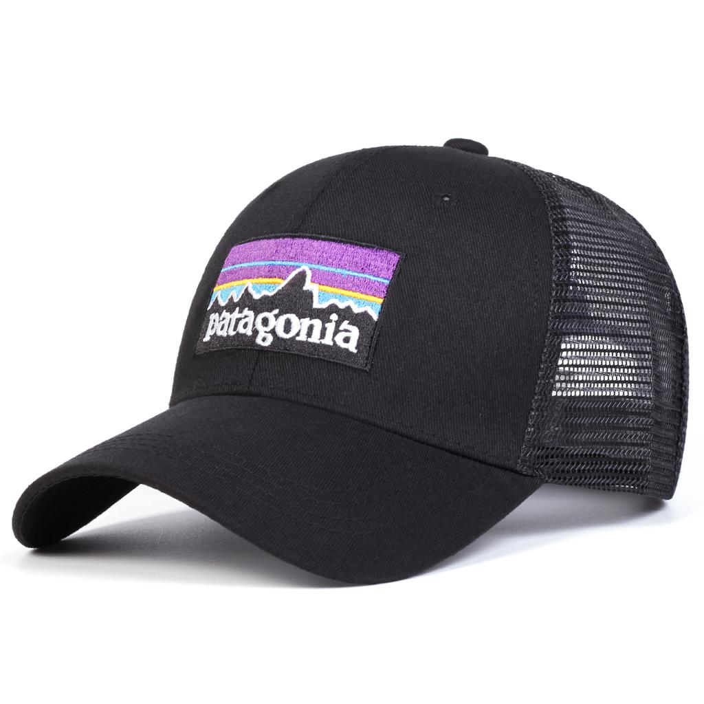 Унисекс Кепка бейсболка с вышивкой букв и горного хребта, регулируемая, в стиле хип-хоп, сетчатая, солнцезащитная, для весны и лета, для активного отдыха, путешествий, для женщин и мужчин