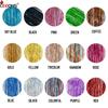 15 Colors Clip In Hair Tinsel Fairy Hair Tinsel 19.5 Inches Glitter Colorful Clip On Tinsel Hair Extension For Women Girls Party