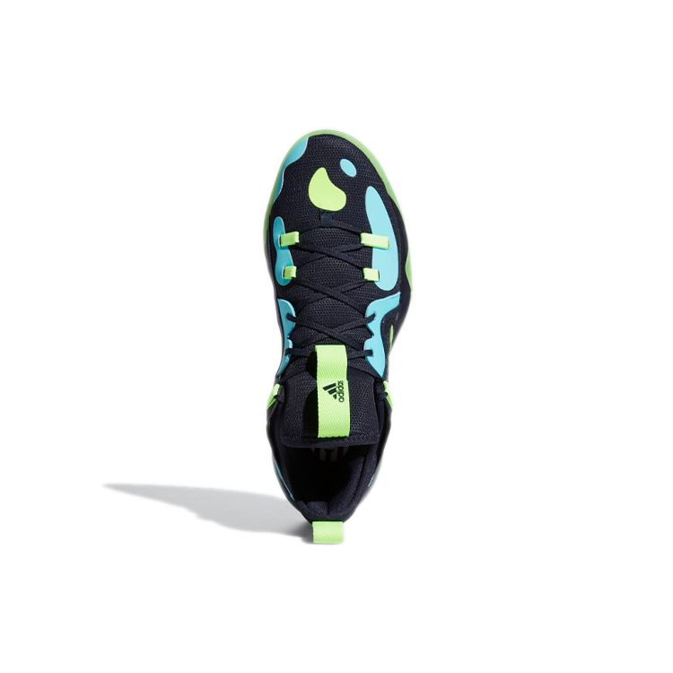 Adidas Кроссовки унисекс Harden Stepback 2 Legend Ink Signal Green Pulse-Aqua GZ2954