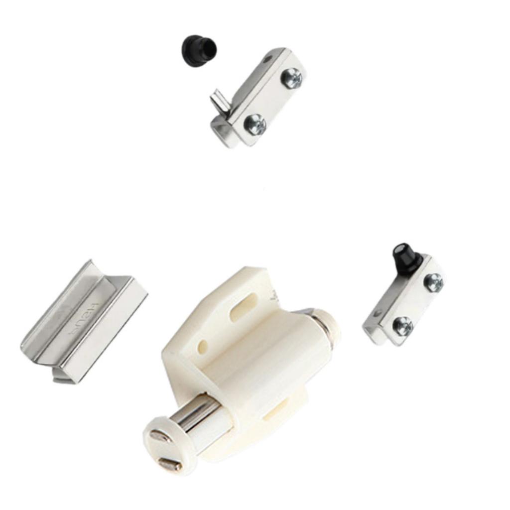 Магнитные защелки с одной головкой Замки Петли для стеклянных дверей Магнитные защелки Push To Open Мебельная фурнитура