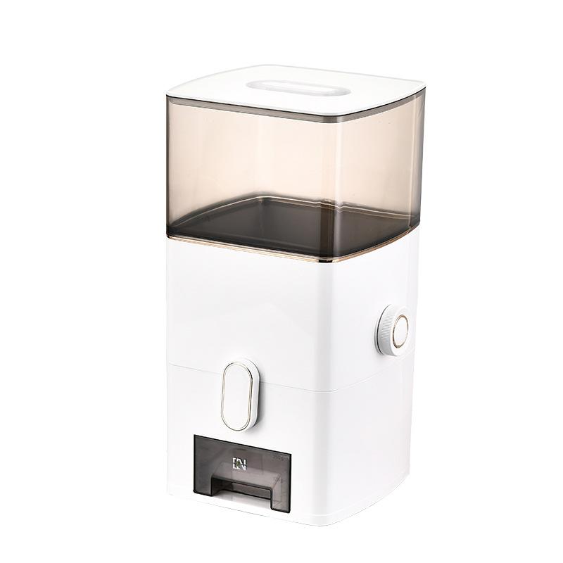 Многофункциональный контейнер для хранения муки пищевого класса, герметичный, защищенный от насекомых и влаги, с количественным дозатором