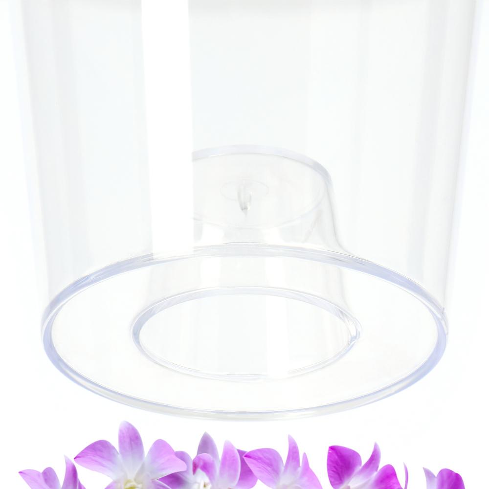 KADAX Горшок Кашпо Для Орхидеи Цветы Прозрачный 12см горшок