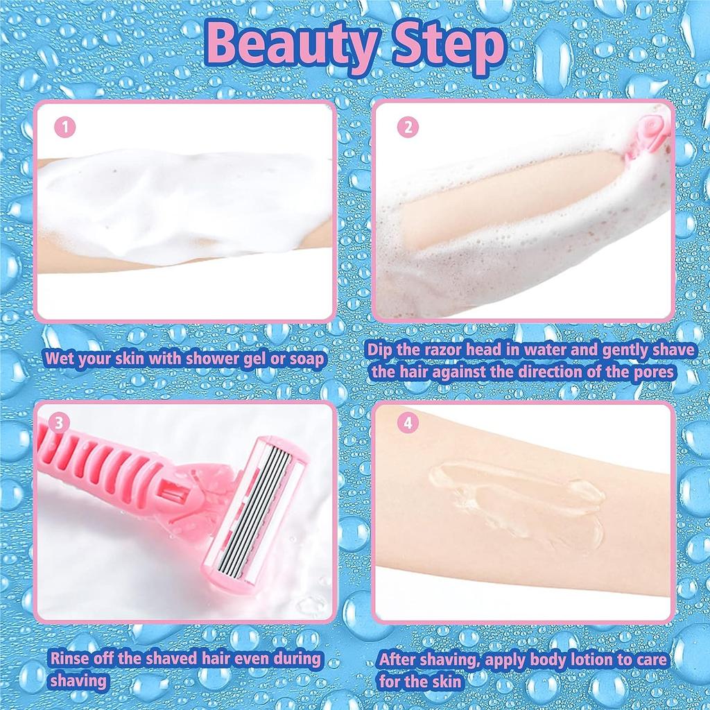 Бритва для женщин 6-слойное лезвие для бритья ног, подмышек, 6-слойные лезвия, бритва, трансграничная, точечная, ручная бритва, бритва для ног