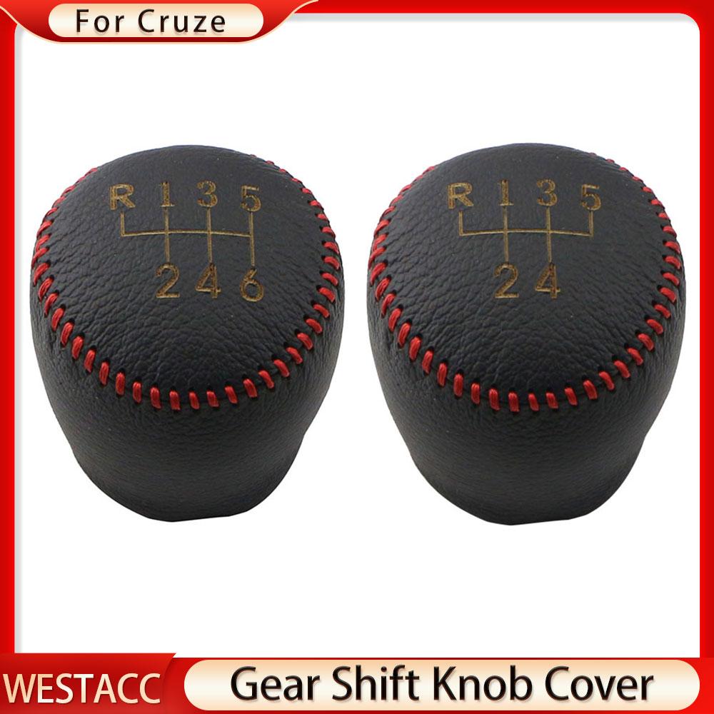 Руководство по эксплуатации из натуральной кожи, 5 6 скоростей, ручка переключения передач, чехол ручного тормоза для Chevrolet Cruze Sedan Hatchback 2008-2014 MT