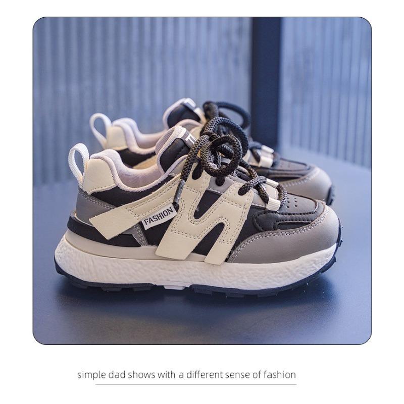 Модные спортивные кроссовки для отдыха Classmate Spring Leather Warm Boys and Girls с мягкой подошвой для бега