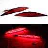 Светодиодные красные линзы, задний бампер, отражатель, стояночные огни DRL, стоп-сигнал, указатель поворота для VW Golf 7 2013-2015