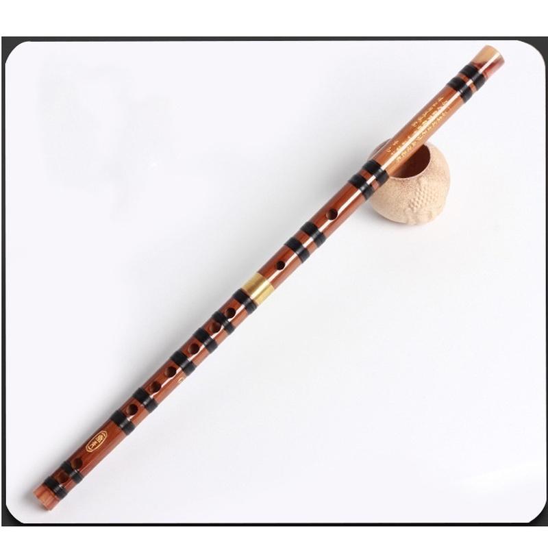 Китайская бамбуковая флейта профессиональные деревянные духовые флейты музыкальные инструменты C / D / E / F / G ключ китайский dizi с аксессуарами