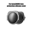 Силиконовая крышка объектива для Insta360 X5 X4 Защитный чехол для объектива для экшн-камеры Insta 360 X5 X4 Защита от царапин Аксессуары