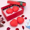 2 шт. 7 см Сердечки-антистресс Ко Дню Святого Валентина Сердечки Сделай сам Мини-шарики из пены Шарики для снятия стресса для Школьного Карнавала Подарки на Праздничную вечеринку