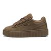 Puma Fenty x Creeper Phatty Little Kid Earth Tone Pack - Полностью серо-коричневые детские кроссовки коричневый золотистый теплый белый 399867-01