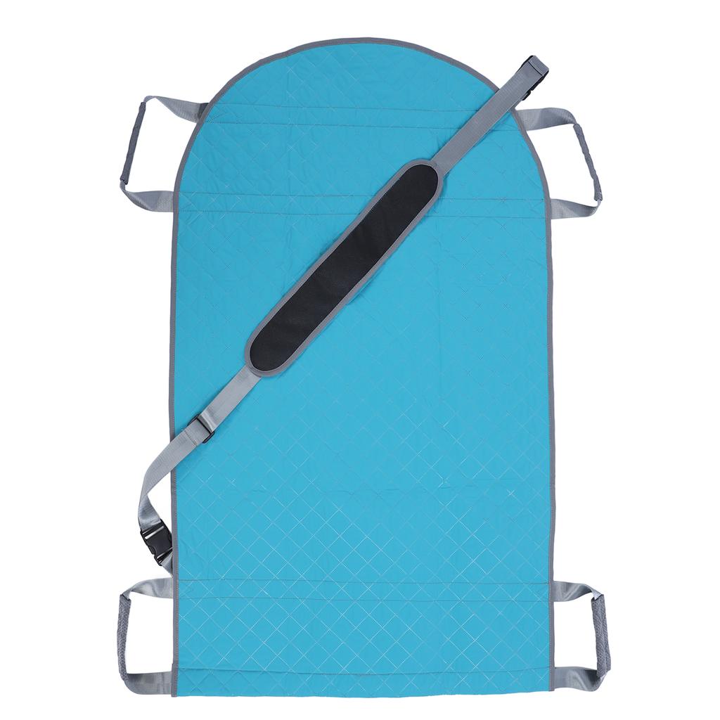 Позиционирующий коврик для кровати из полиэстера для перемещения пациента, подъемный коврик с плечевым ремнем для лежачего пациента