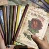 Yanji Floral Series Double-Sided Retro European Journal - 8 Designs