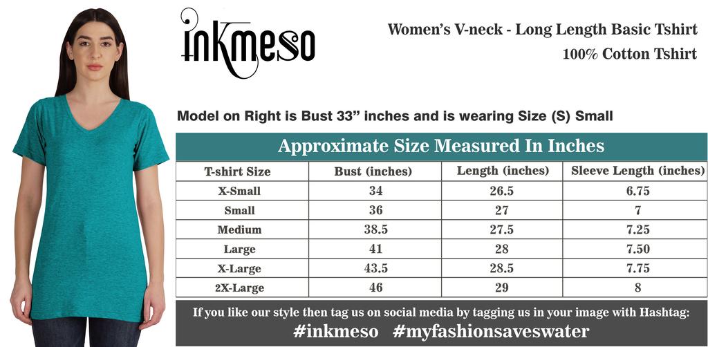 Inkmeso V-образный вырез Chaos Coordination футболка Топы для мамы Графический принт Женщины