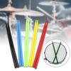 1 Pair Drum Sticks with Non-Slip Handle 5B Nylon Drumsticks for Kids Beginner Musical Instrument Percussion Accessory