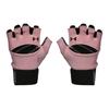Under Armour Кожаные спортивные перчатки с логотипом бренда Женские Розовые 1369831-697